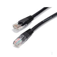 Startech.com 10 ft Black Molded Category 5e (350 MHz) UTP Patch Cable  (M45PATCH10BK)